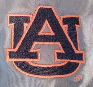 Knights Apparel Auburn Tigers Polo Mens Medium Gray Blue Short Sleeve NCAA